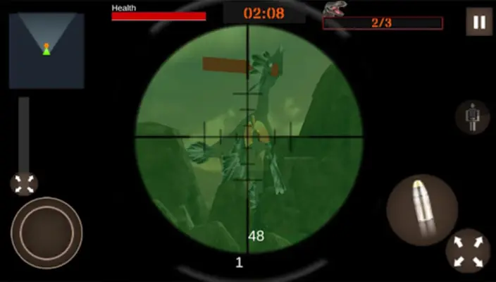 Dinosaur Hunter Sniper Shooting 2019 android App screenshot 1