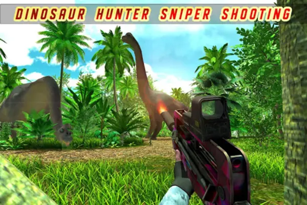 Dinosaur Hunter Sniper Shooting 2019 android App screenshot 5